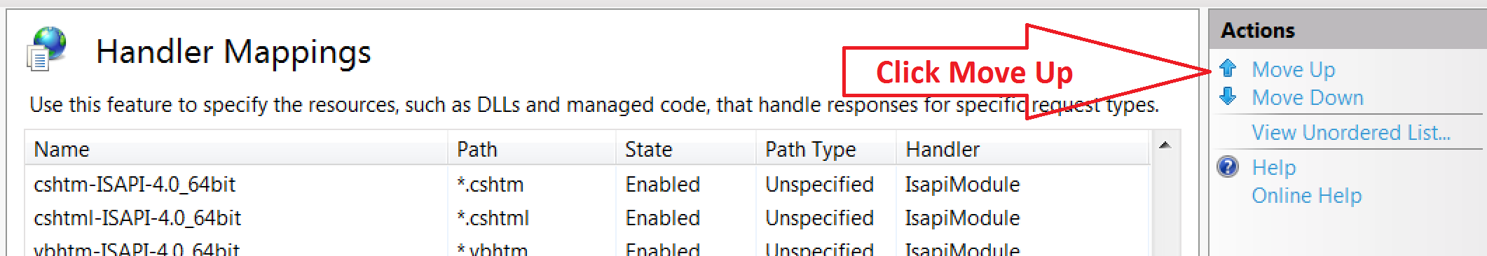 Cross-Origin Resource Sharing (CORS) Handler Mappings move up