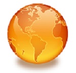 Orange globe