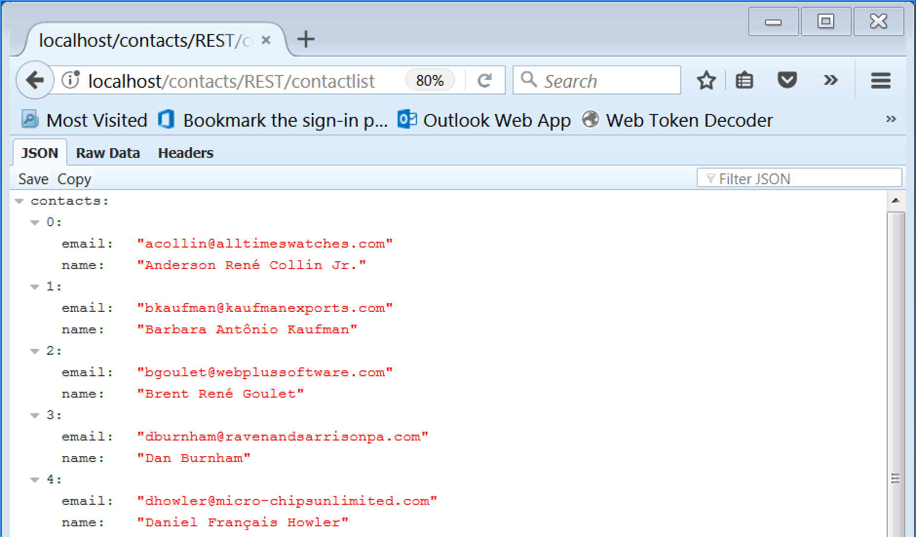 RESTful JSON Web Services example 16